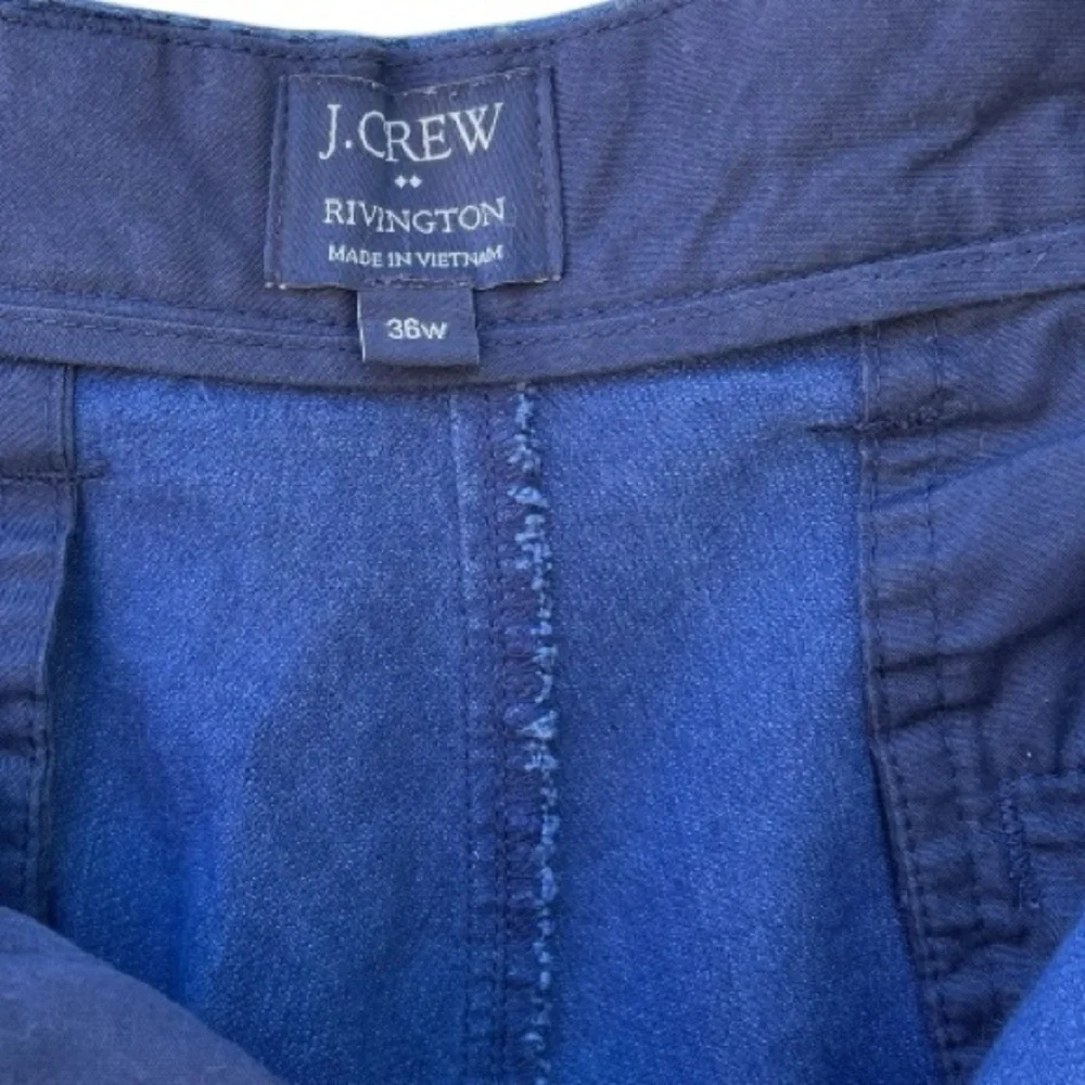 J.Crew Rivington 100% Cotton Navy Floral Casual Shorts (Size 36W)